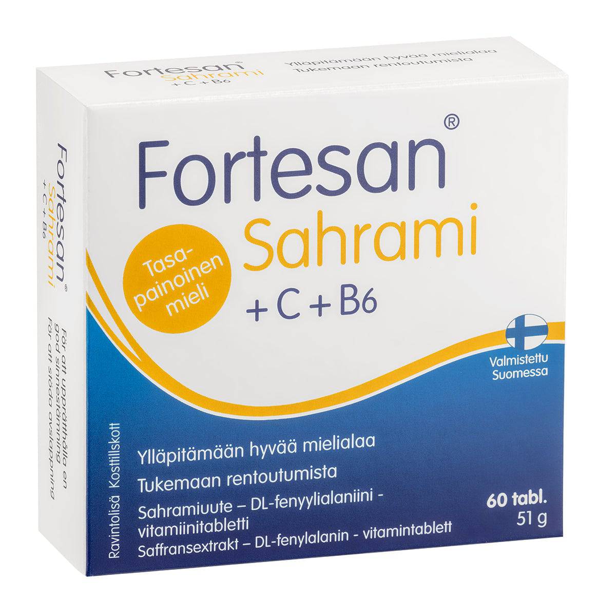 Fortesan Sahrami + C+ B6 60 tabl.