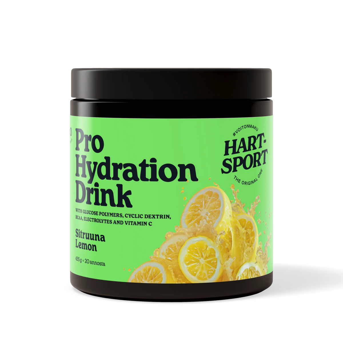 Hart-Sport Pro Hydration Drink Sitruuna 455 g