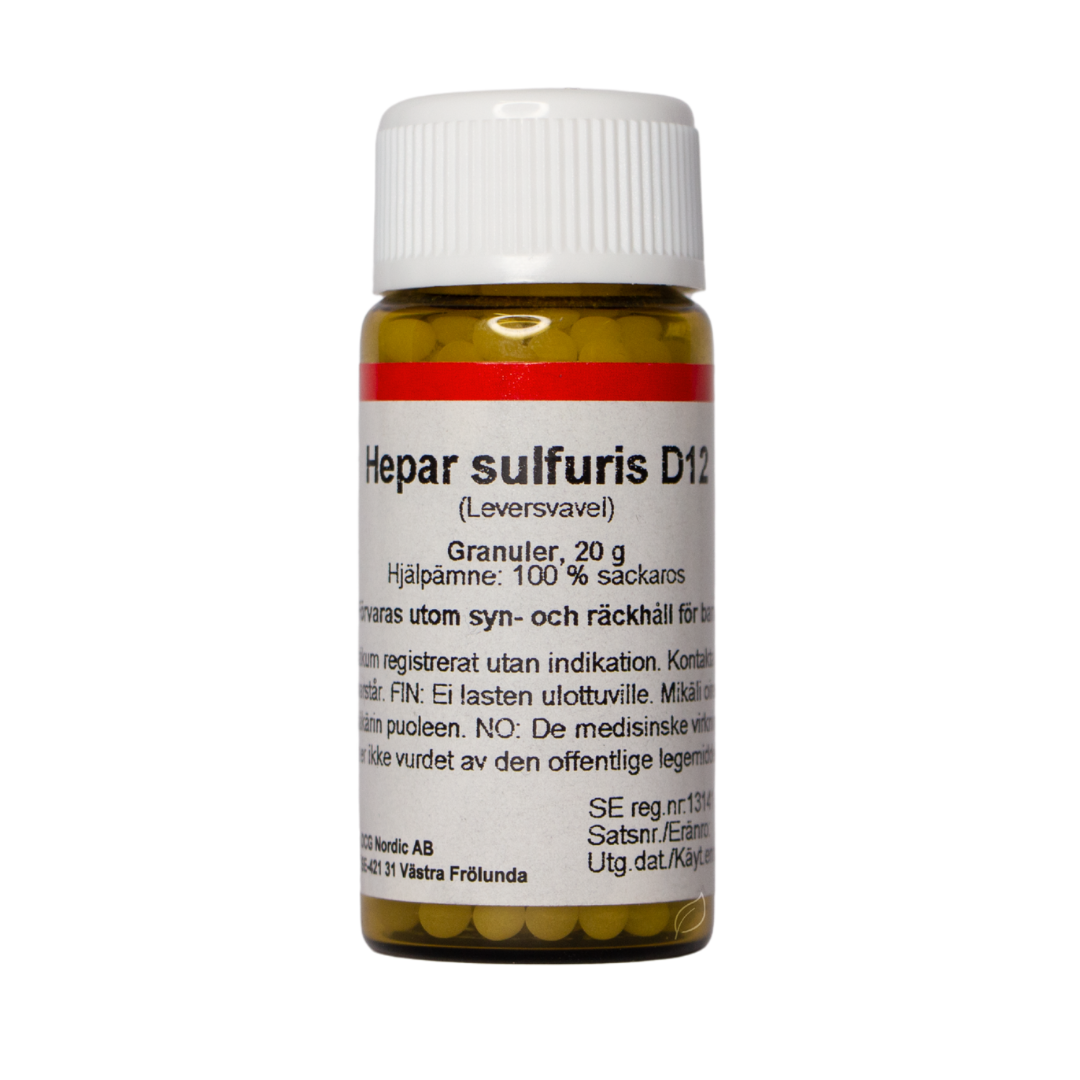 Hepar Sulfuris D12 H247FI - Sinunapteekki.fi