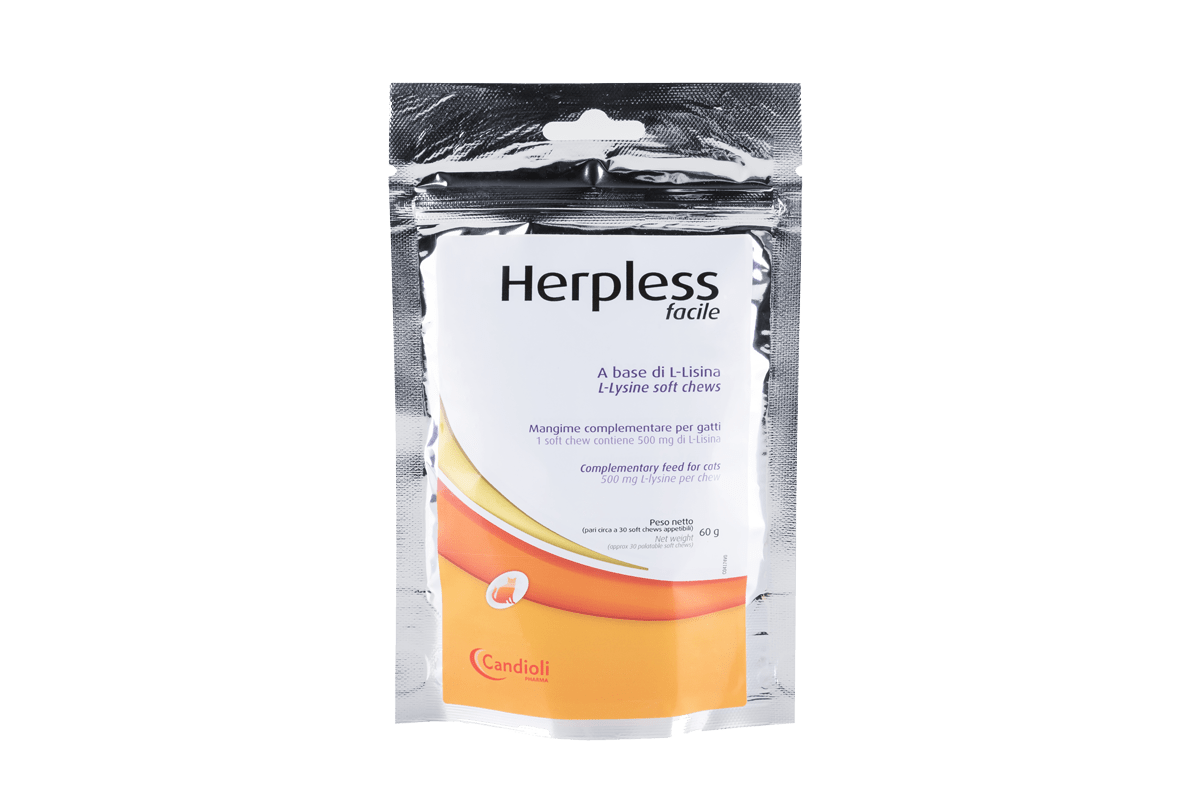 Herpless Facile - Täydennysrehu kissoille 30 makupalaa 60g