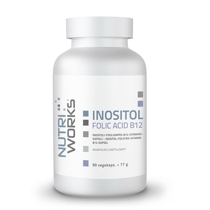 Nutri Works Inositol Folic Acid B12 90 kaps.