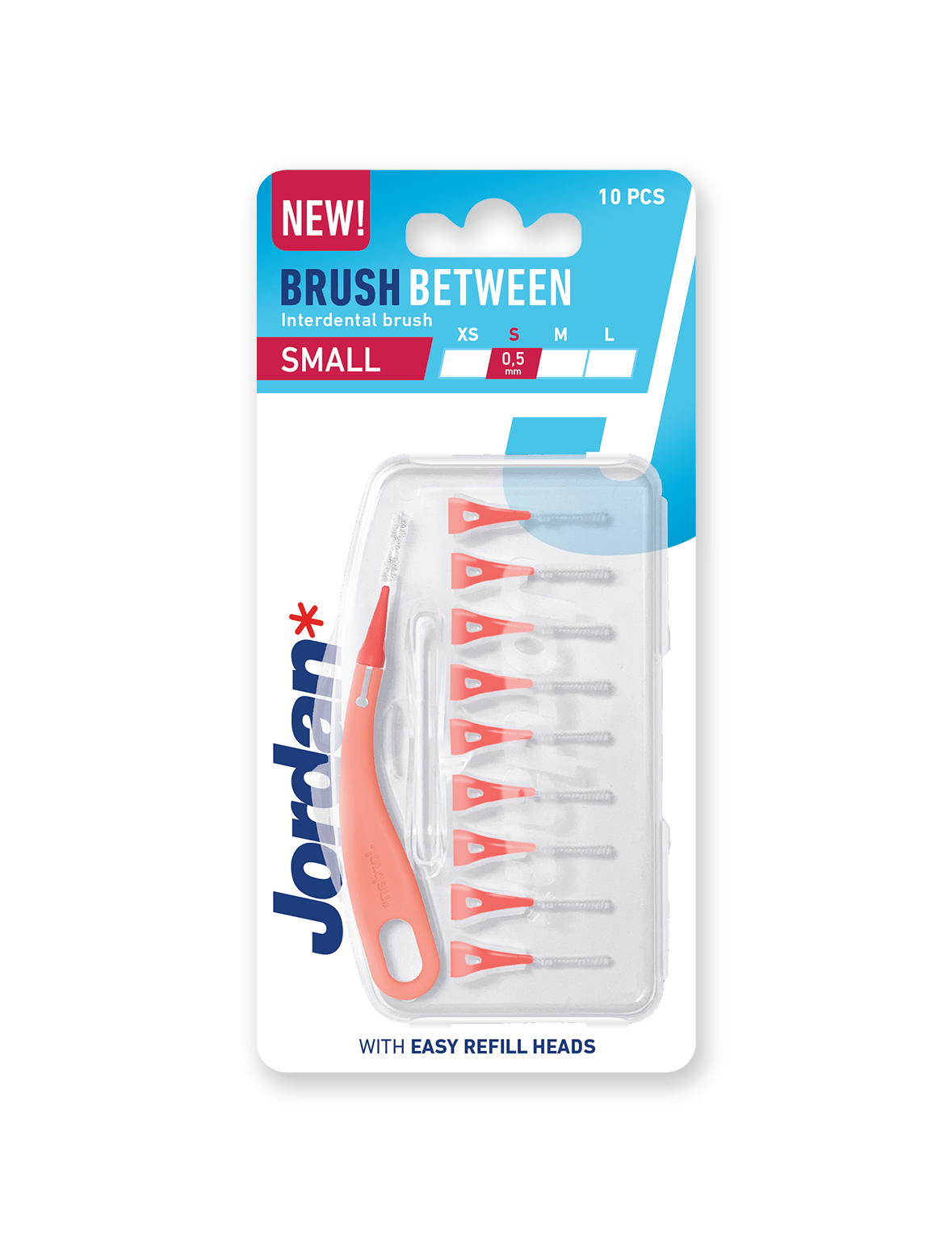 Jordan Brush Between SMALL - Hammasväliharja 10 kpl - Sinunapteekki.fi