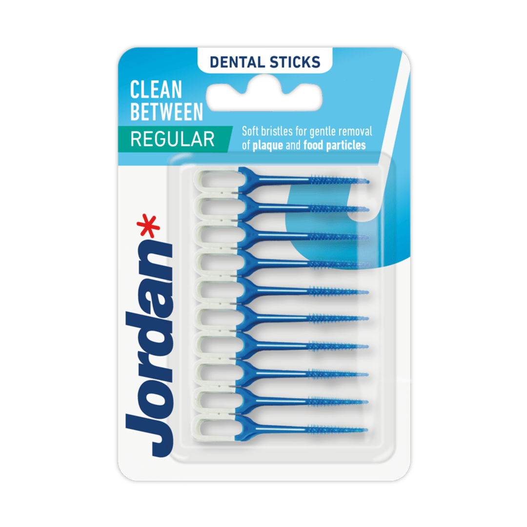 Jordan Clean Between Regular Dental Sticks - Hammastikut 40 kpl - Sinunapteekki.fi