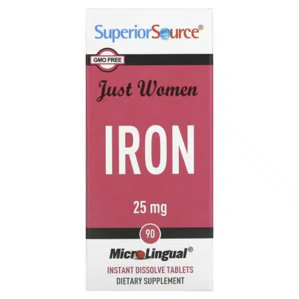 Superior Source Just Women Iron 25 mg 90 tabl.