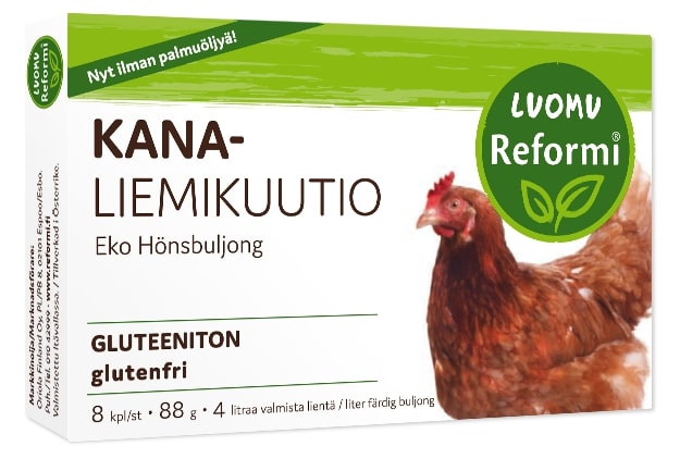 Reformi Luomu Kanaliemikuutio 8 kpl
