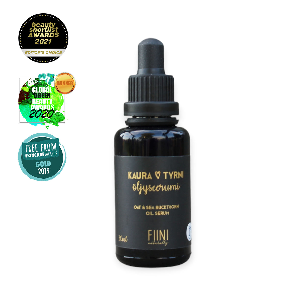 Fiini Naturally Kaura-Tyrni Öljyseerumi 30 ml - erä