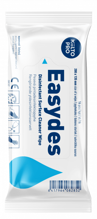 Kiilto Easydes - Desinfektiopyyhe 16kpl