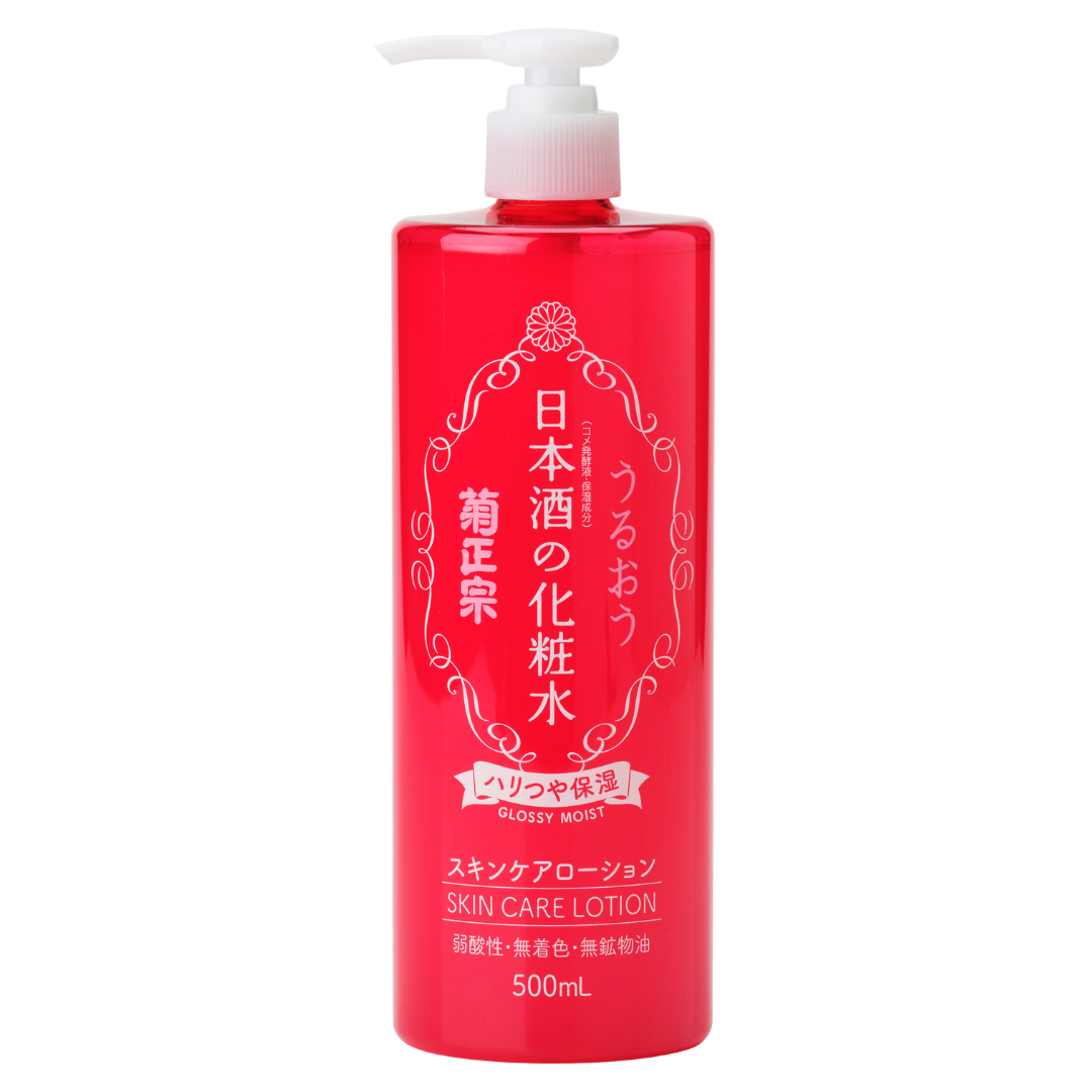 Kiku-Masamune Sake Glossy Moist Skin Care Lotion - Kasvovesi 500 ml