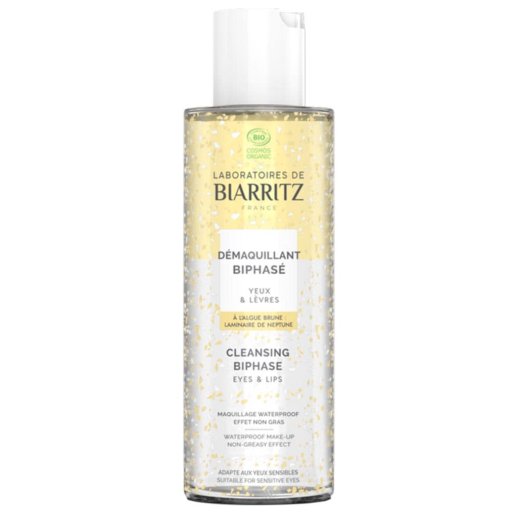 Laboratoires De Biarritz Make-Up Remover Eyes & Lips - Meikinpoistoaine 125 ml - Sinunapteekki.fi