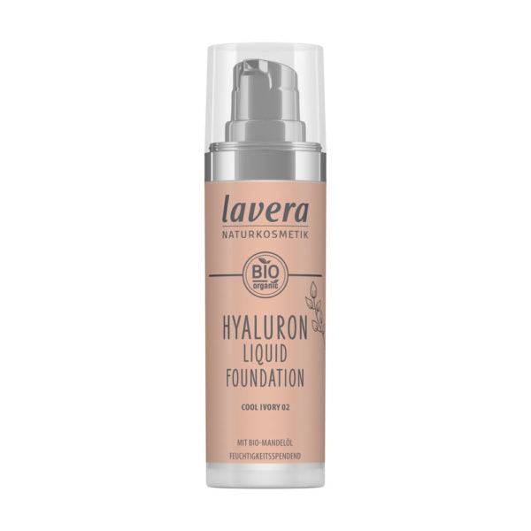 Lavera Hyaluron Liquid Foundation - Meikkivoide Cool Ivory 02 30 ml - Sinunapteekki.fi