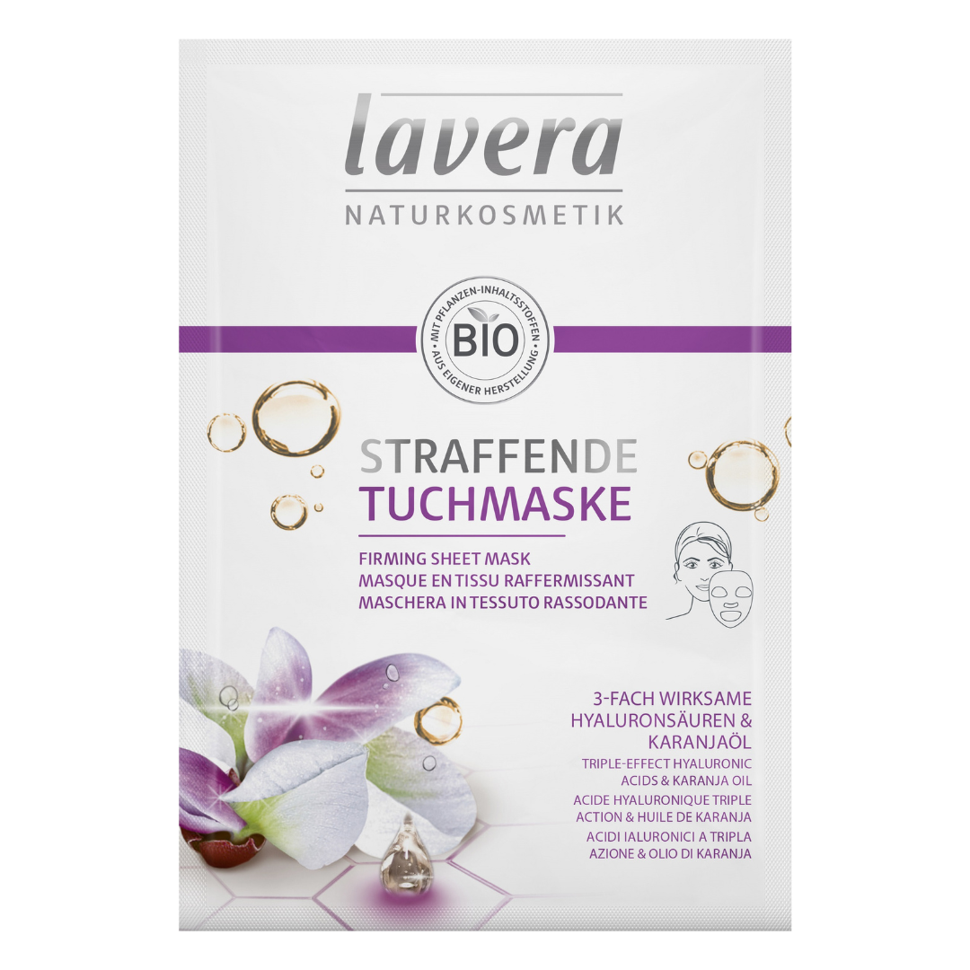Lavera Firming Sheet Mask - Kiinteyttävä kangasnaamio 1 kpl - Sinunapteekki.fi