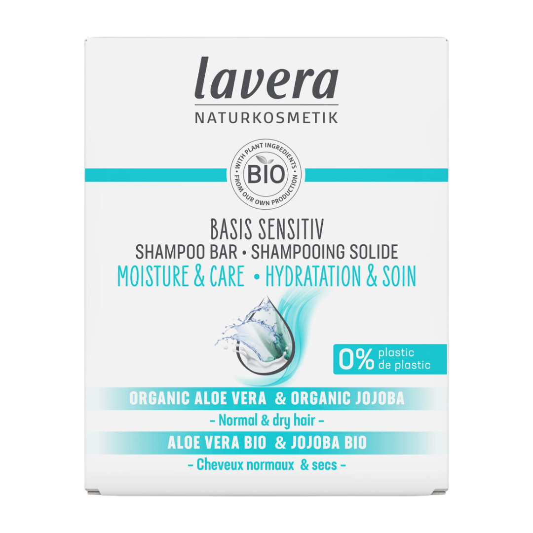 Lavera Basis Sensitiv Moisture & Care - Palashampoo 50 g - Sinunapteekki.fi