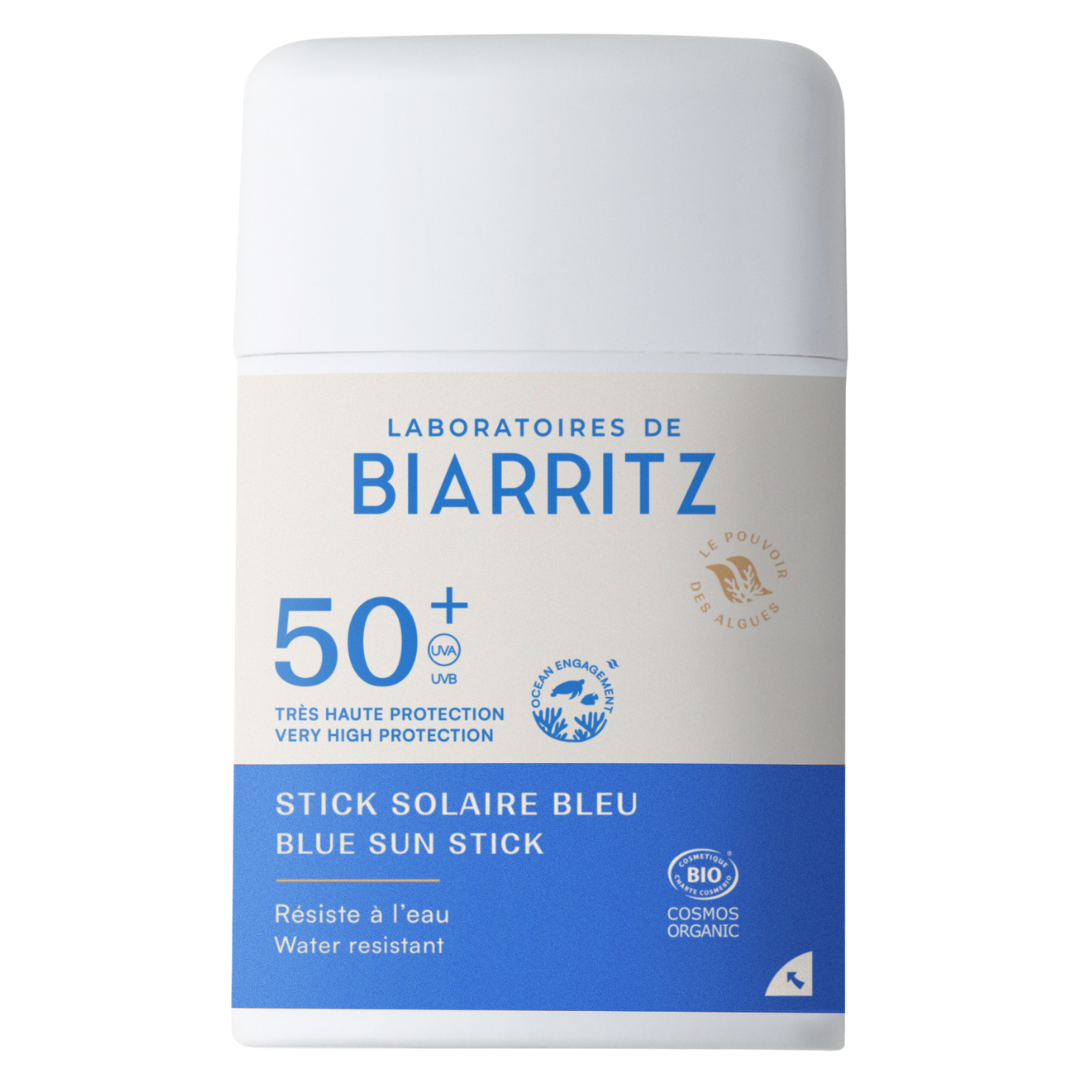 Laboratoires de Biarritz Blue Sun Stick SPF50+ - Aurinkovoidepuikko 12 g - Sinunapteekki.fi