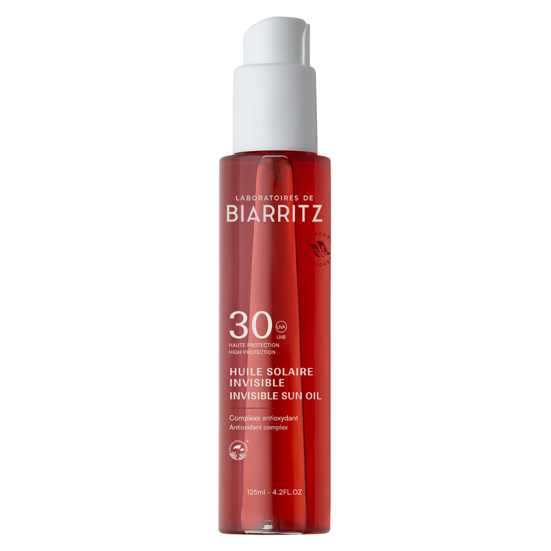 Laboratoires de Biarritz Suncare Invisible Oil SPF30 - Aurinkosuojaöljy 125 ml