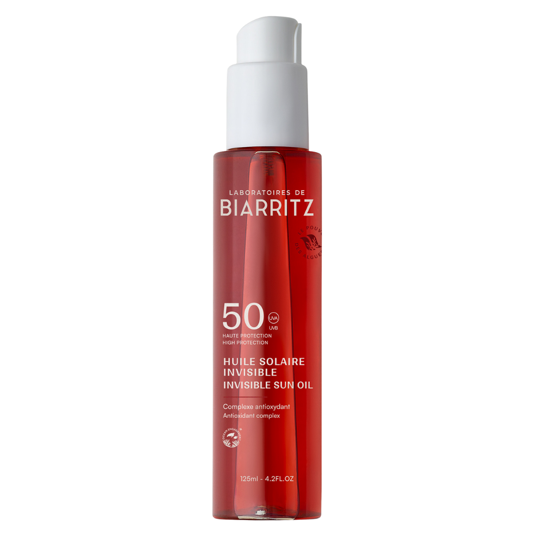 Laboratoires de Biarritz Suncare Invisible Oil SPF50 - Aurinkosuojaöljy 125 ml