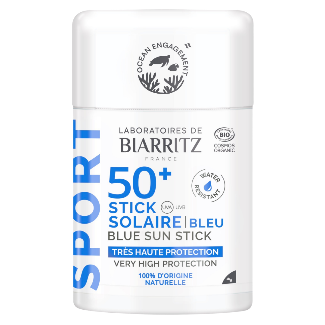 Laboratoires de Biarritz Sport Blue Sun Stick SPF50+ - Aurinkovoidepuikko 12 g