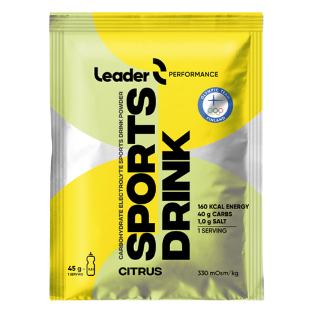 Leader Performance Sports Drink - Urheilujuomajauhe Citrus 45 g