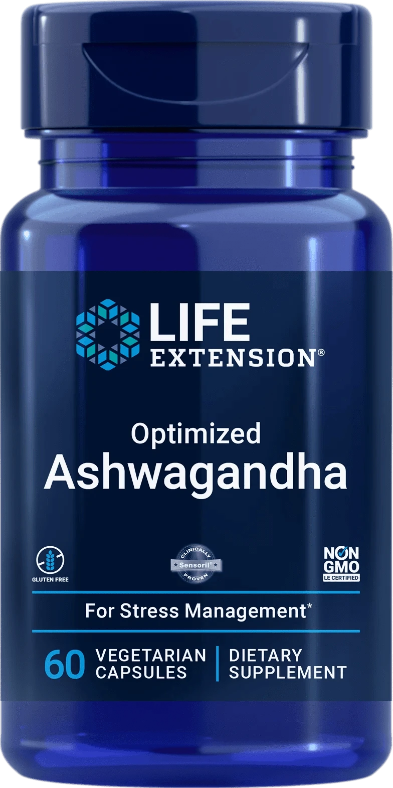 Life Extension Optimized Ashwagandha 60 kaps.