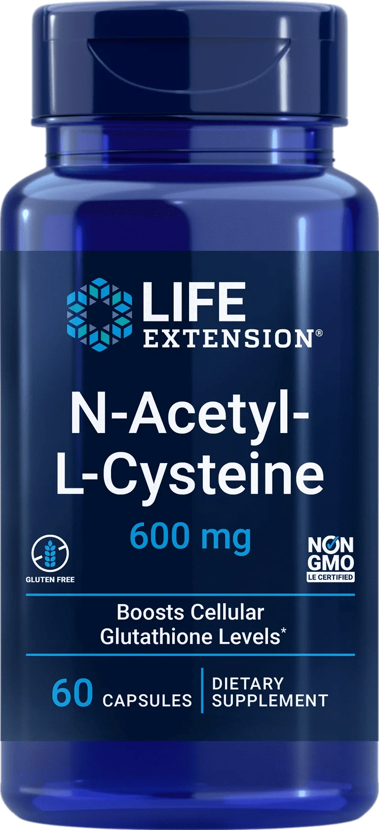 Life Extension N-Acetyl-L-Cysteine 600 mg 60 kaps.