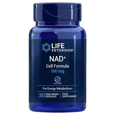 Life Extension NAD+ Cell Formula 100 mg 30 kaps. - erä
