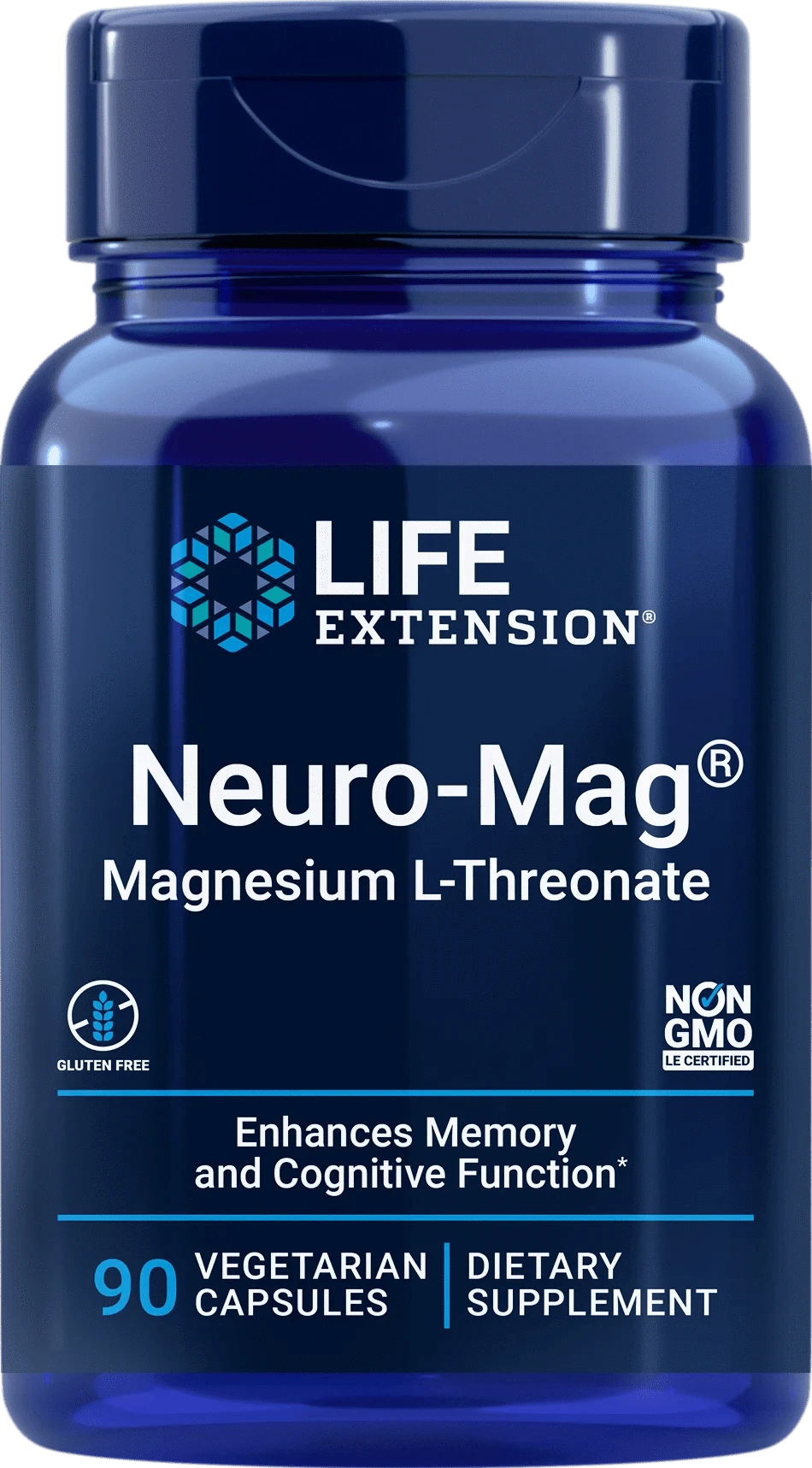 Life Extension Neuro-Mag Magnesium L-Threonate 90 kaps. - Sinunapteekki.fi