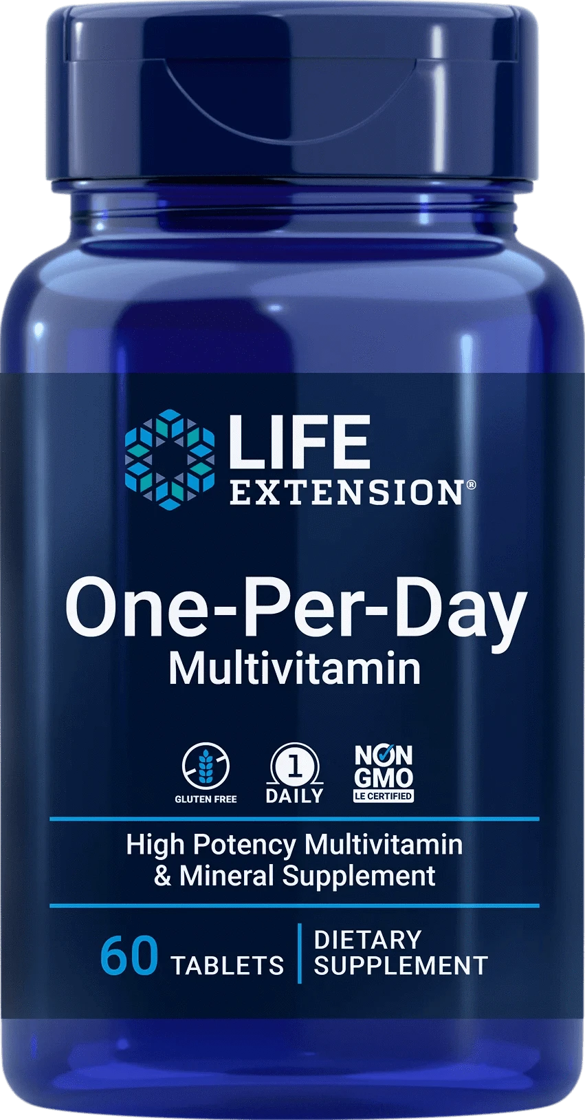Life Extension One-Per-Day Multivitamin 60 tabl. - Toimituskatkos, ei tietoa milloin saa lisää