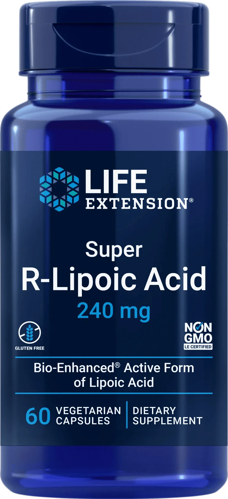 Life Extension R-Lipoic Acid 240 mg 60 kaps. - Sinunapteekki.fi