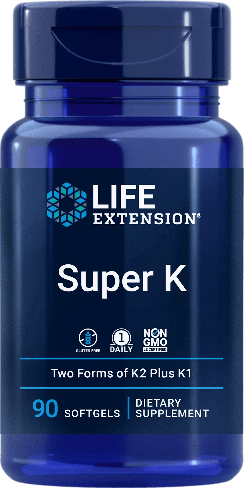 Life Extension Super K 90 kaps. - Sinunapteekki.fi