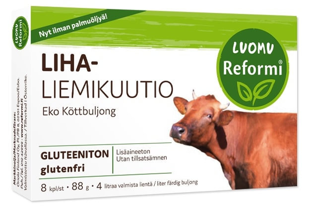 Reformi Luomu Lihaliemikuutio 8 kpl