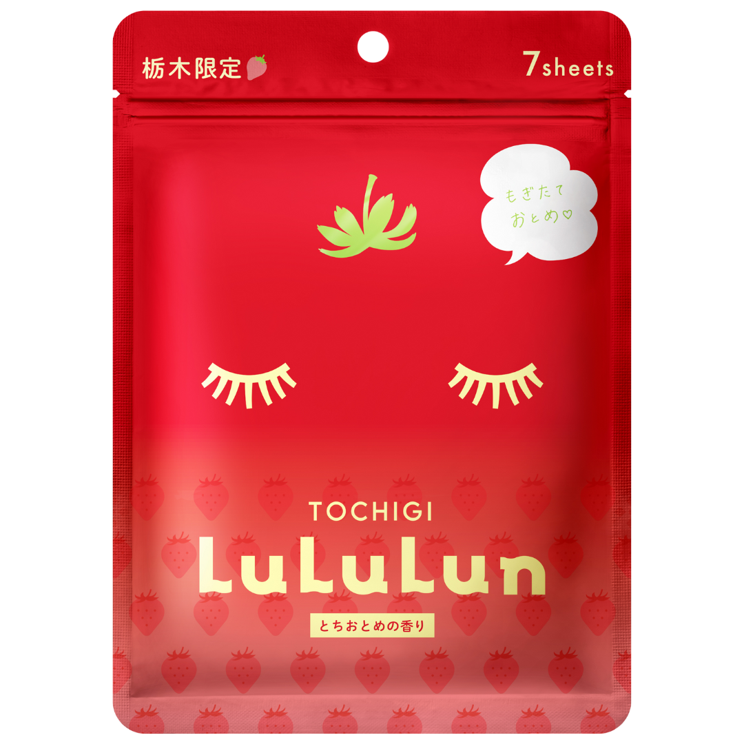 LuLuLun Premium Sheet Mask Tochigi Strawberry - Kangasnaamio 7 kpl - Sinunapteekki.fi