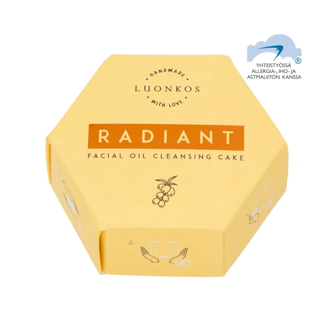 Luonkos Radiant Facial Oil Cleansing Cake - Öljypuhdistuskakku 60 g
