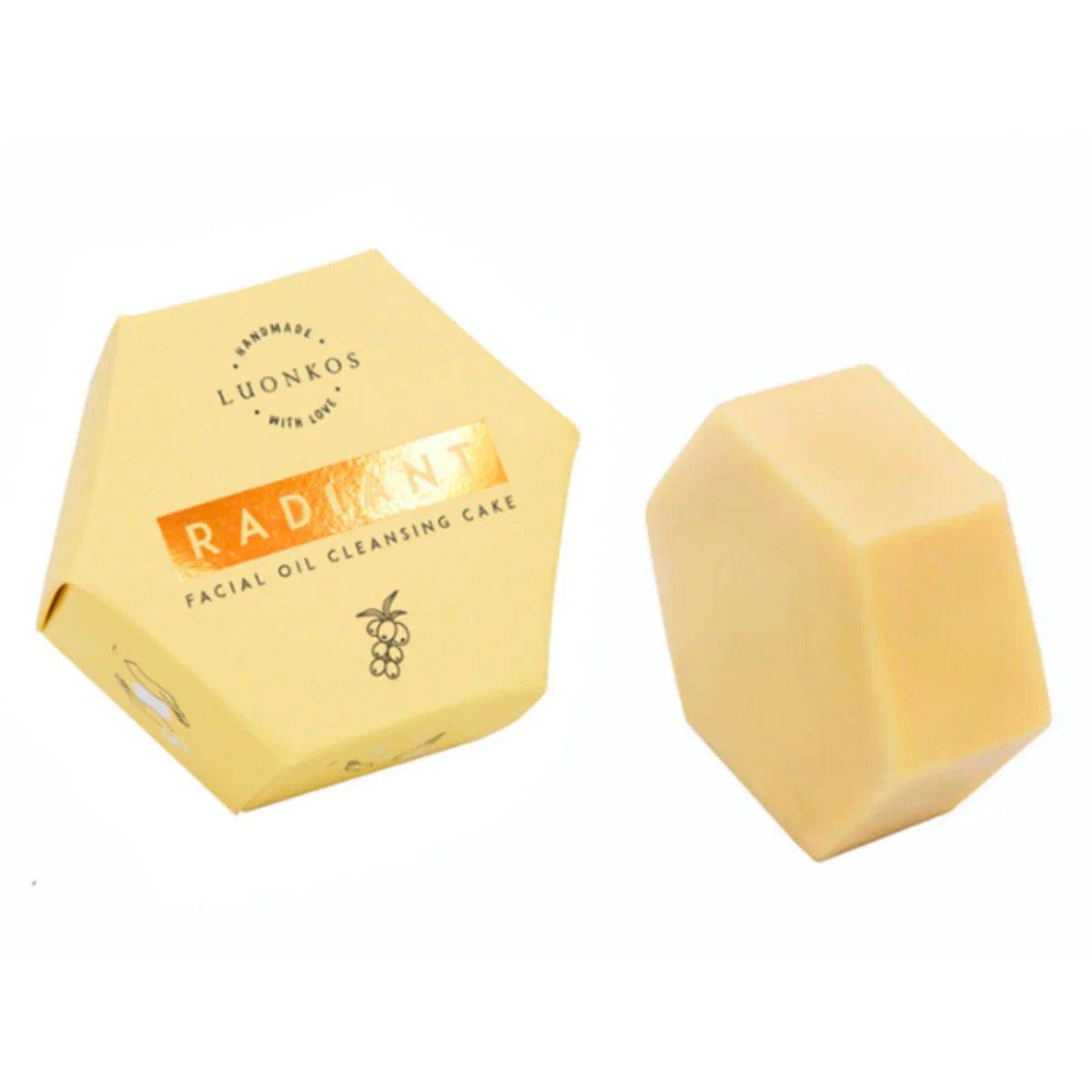 Luonkos Radiant Facial Oil Cleansing Cake - Öljypuhdistuskakku 60 g
