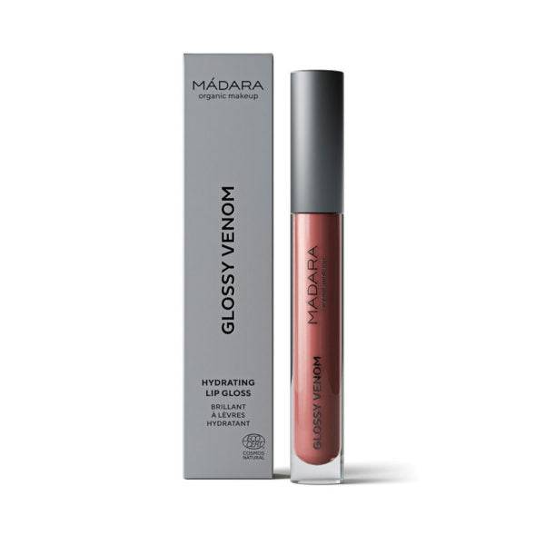 Madara Glossy Venom Hydrating Lip Gloss - Kosteuttava huulikiilto Magnetic Nude 73