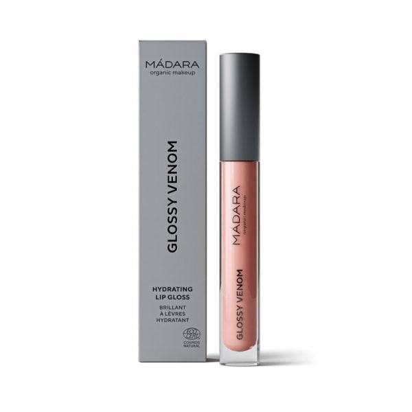 Madara Glossy Venom Hydrating Lip Gloss - Kosteuttava huulikiilto Nude Coral 74