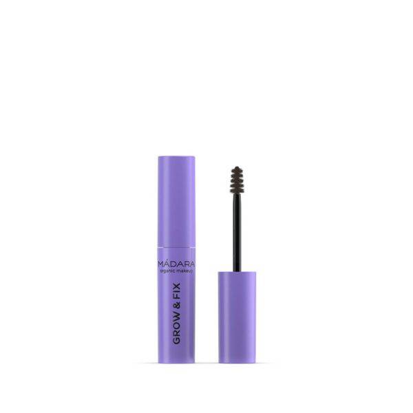 Madara Grow & Fix Tinted Brow Gel - Sävytetty kulmakarvageeli Ash Brown 4