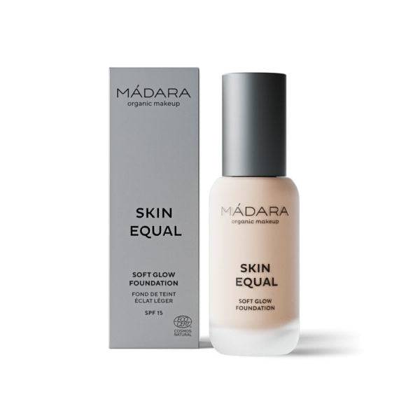 Madara Skin Equal Soft Glow Foundation - Heleyttävä meikkivoide SPF15 Porcelain 10