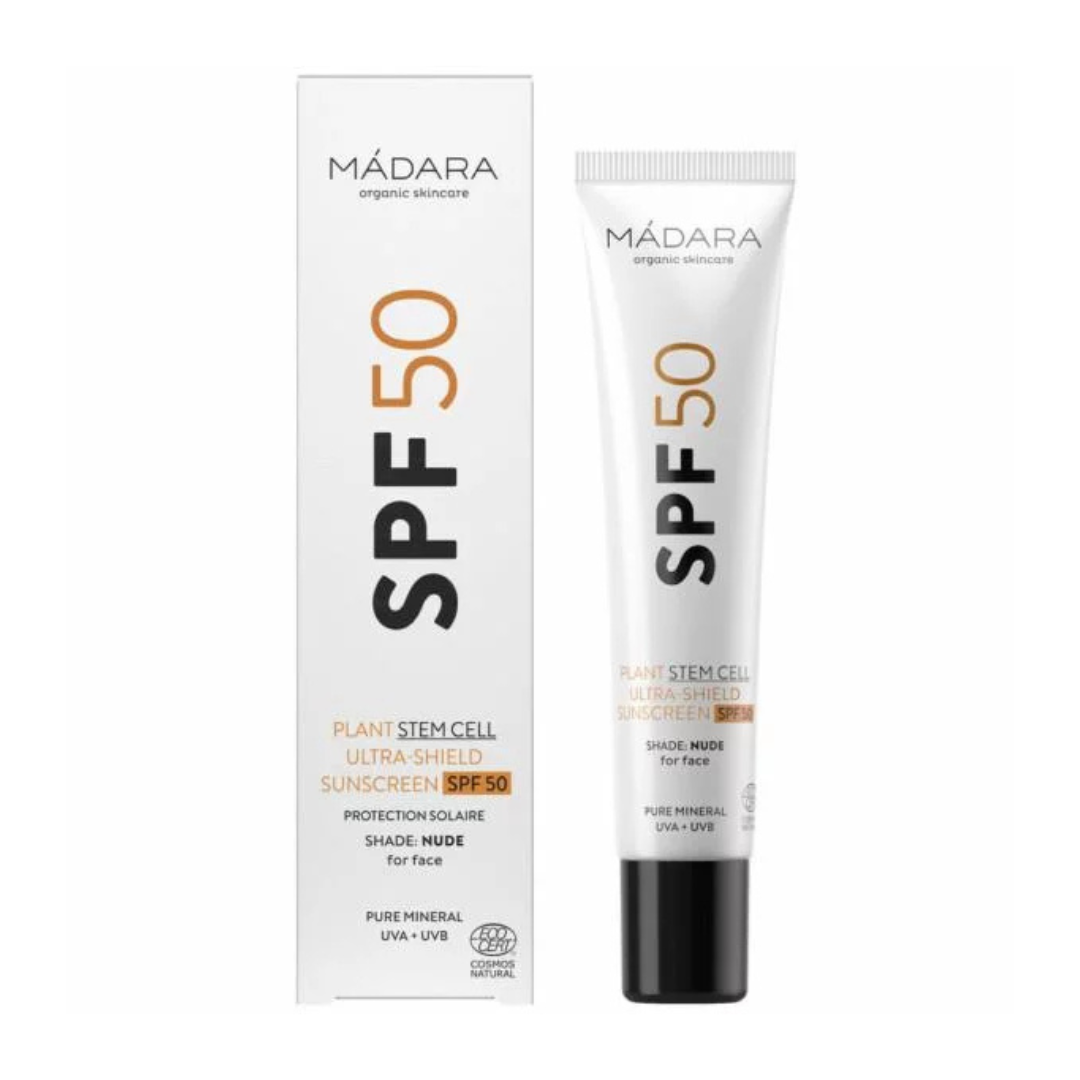 Madara Plant Stem Cell Ultra-Shield Sunscreen - Aurinkosuojavoide SPF50 40 ml