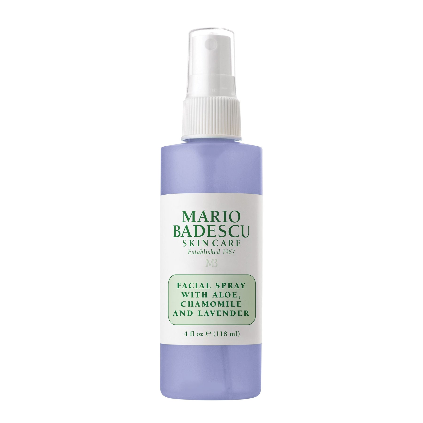 Mario Badescu Facial Spray With Aloe, Chamomile and Lavendar - Aloe vera, kamomilla ja laventeli kasvosuihke 118 ml