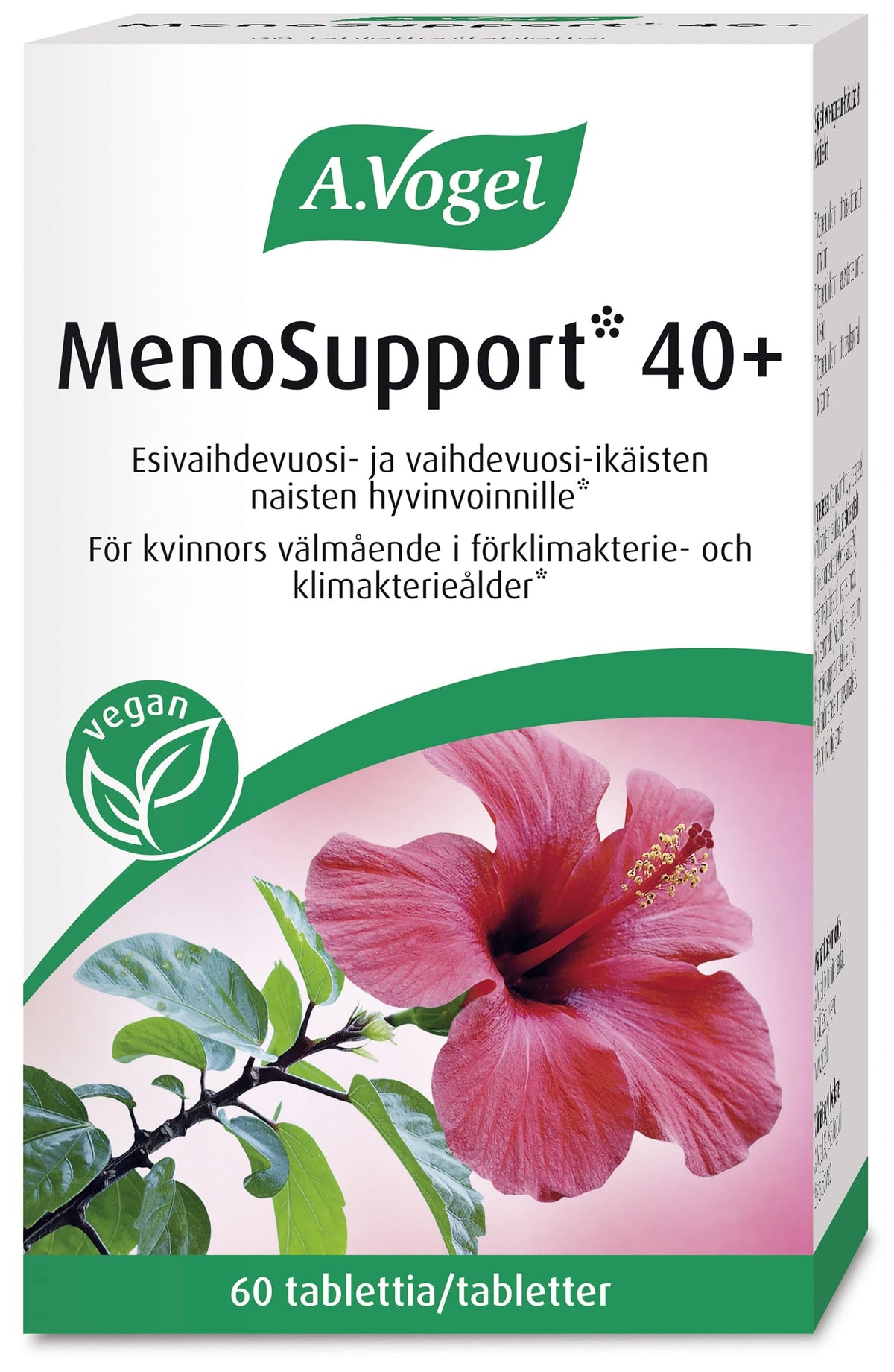 A.Vogel Menosupport 40+ 60 tabl. - Sinunapteekki.fi
