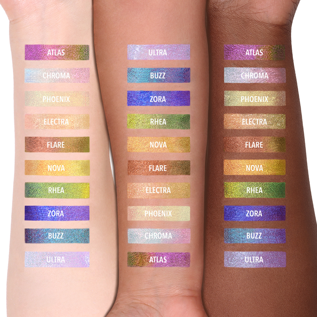 MOIRA Supernova Multichrome Gel Liner Swatch