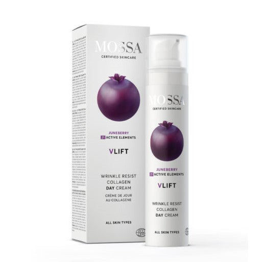 Mossa  V Lift Wrinkle Resist Collagen Day Cream - Kiinteyttävä päivävoide 50 ml