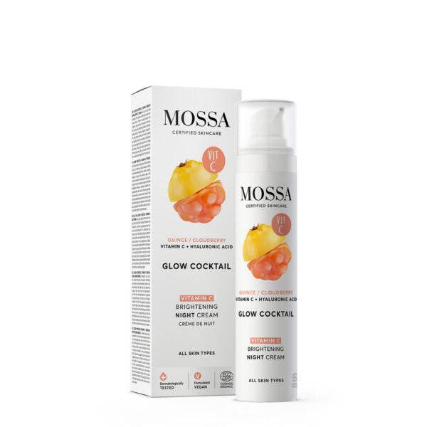 Mossa Glow Cocktail Vitamin C - Kirkastava Yövoide 50 ml