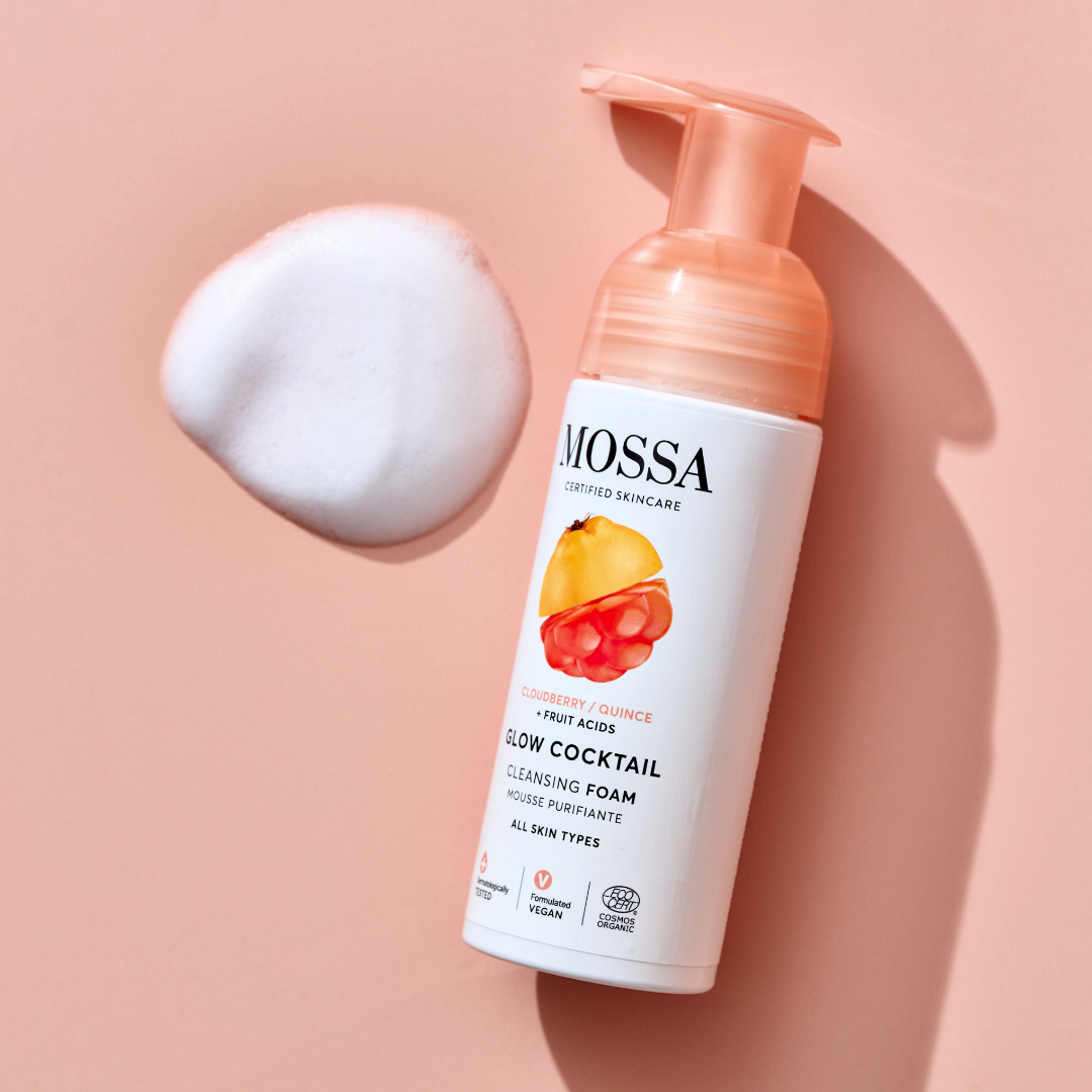 Mossa Glow Cocktail Puhdistusvaahto 150 ml - Sinunapteekki.fi