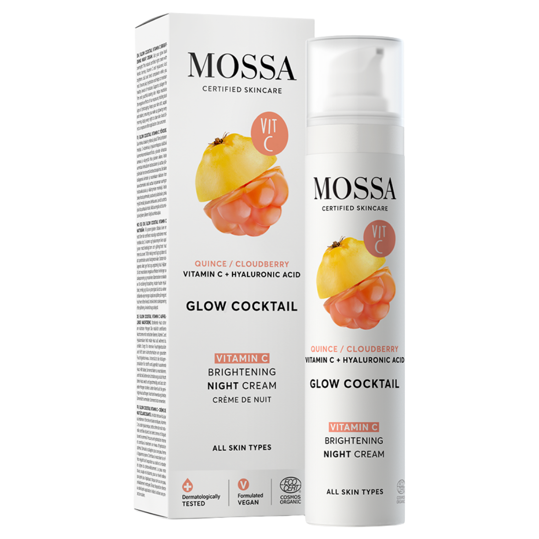 Mossa Glow Cocktail Vitamin C - Kirkastava Yövoide 50 ml - Sinunateekki.fi