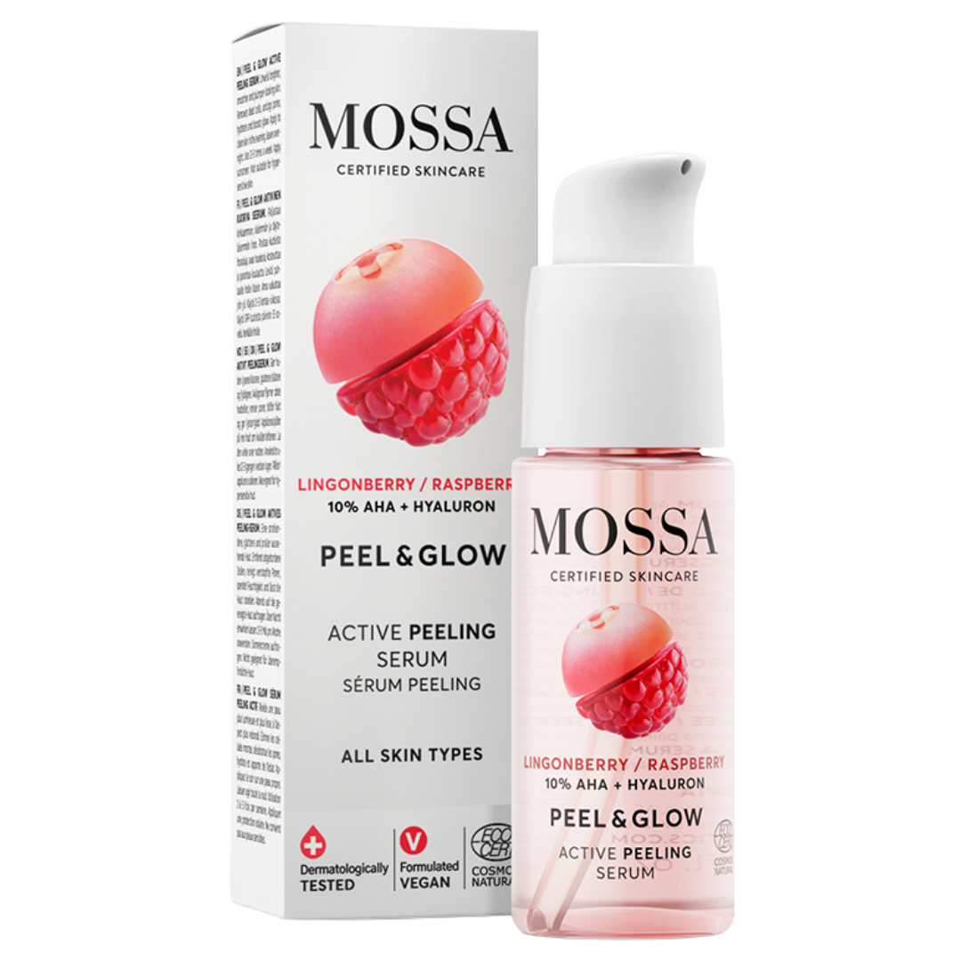 Mossa Peel & Glow - Kuoriva seerumi 30 ml - Sinunapteekki.fi