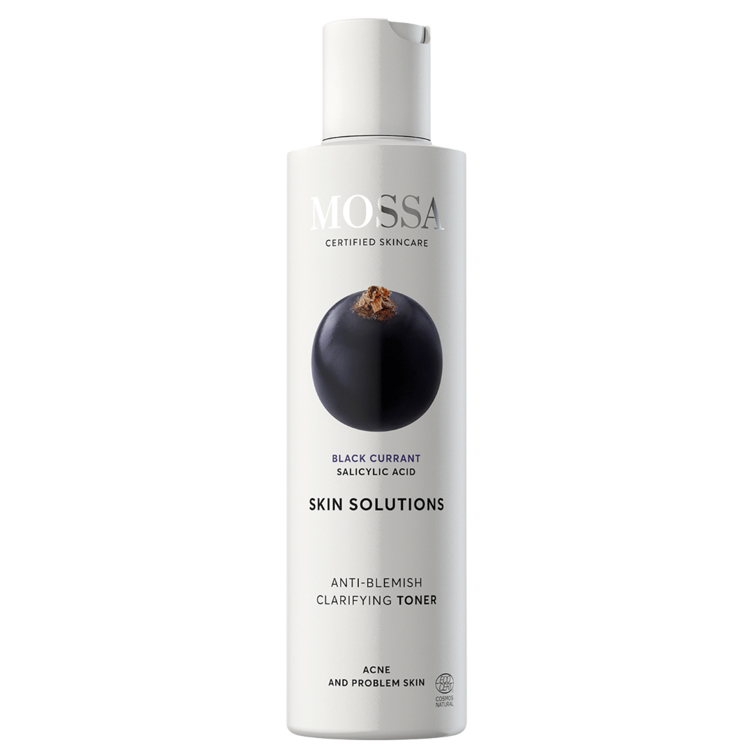 Mossa Skin Solutions kirkastava kasvovesi - Mustaherukka 200 ml - Sinunapteekki.fi