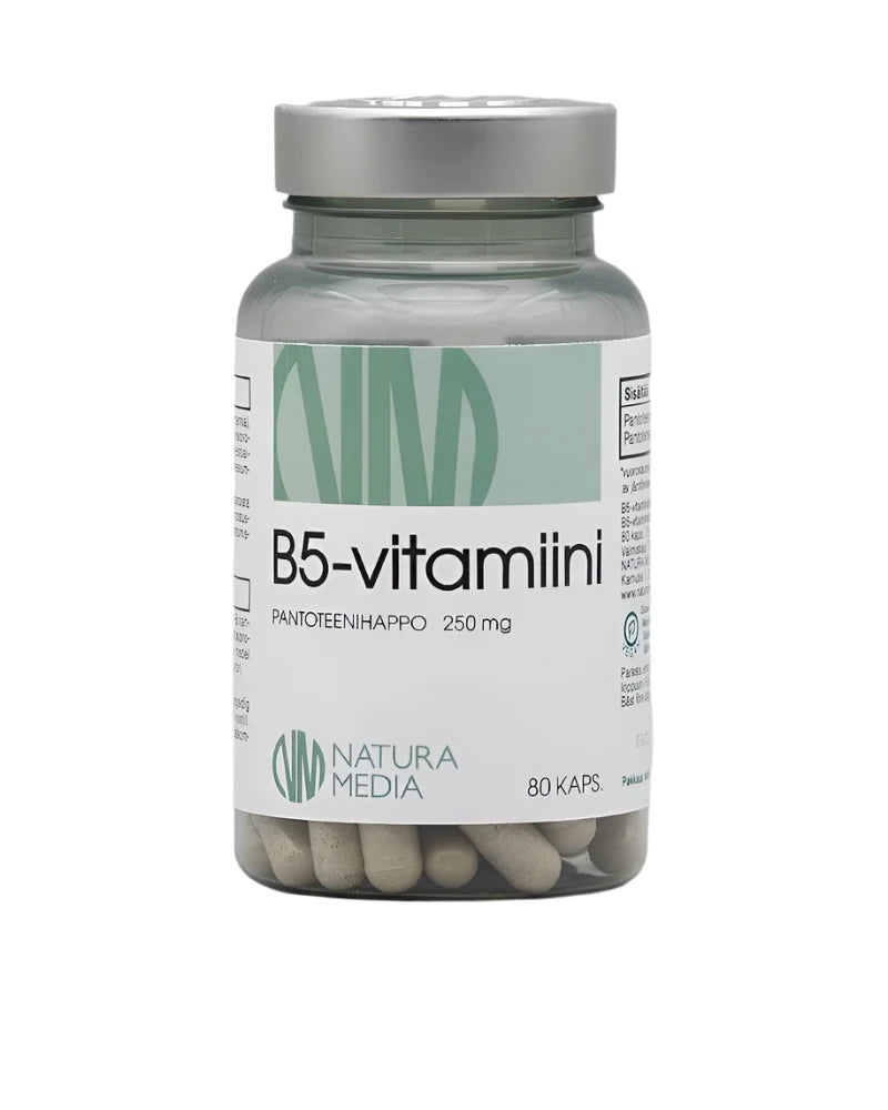 Natura Media B5-vitamiini 80 kaps.