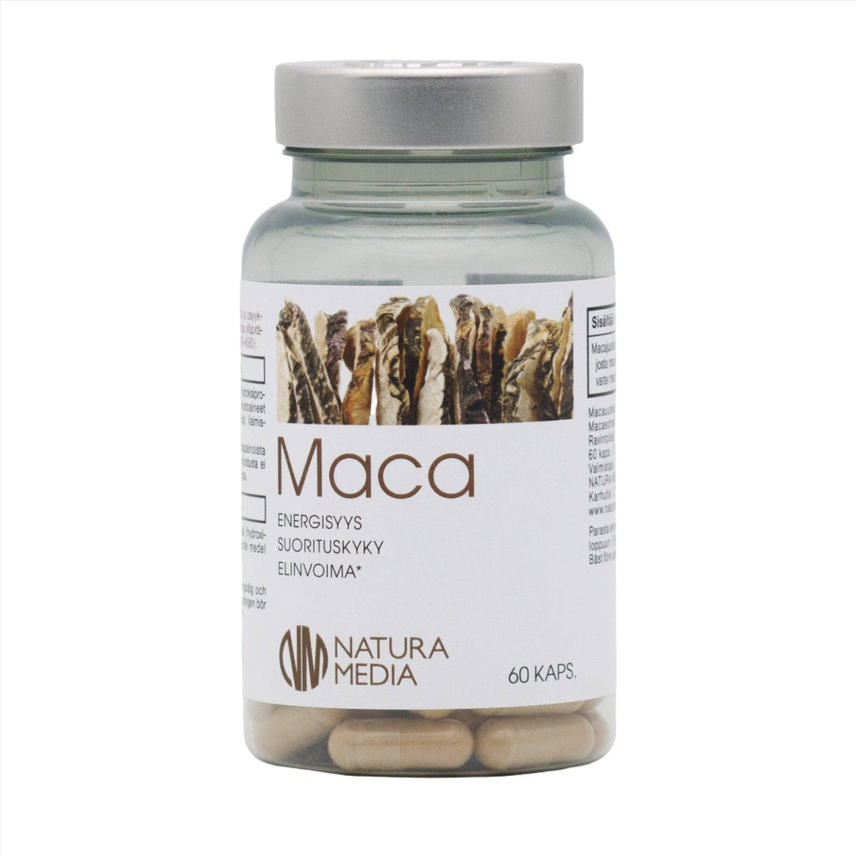 Natura Media Maca 60 kaps. - poistuu