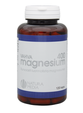 Natura Media Vahva Magnesium 400 mg 120 kaps.