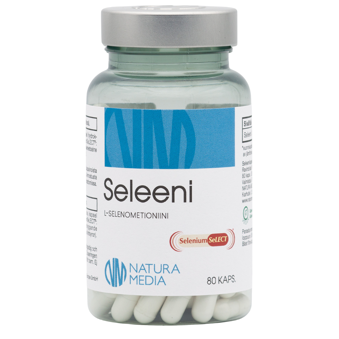 Natura Media Seleeni 200 µg 80 kaps.